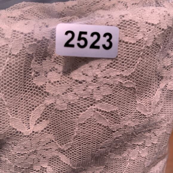 Apt 9 Womens Y2K Sheer Lace Babydoll Top Sz 1X Ivory Boho Romantic Victorian - Picture 12 of 12